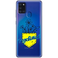 Чохол для Samsung Galaxy A21s (A217) MixCase патріотичні розквітай