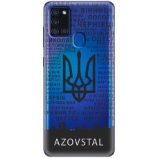 Чохол для Samsung Galaxy A21s (A217) MixCase патріотичні AzovStal