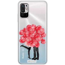 Чохол для Xiaomi Redmi Note 10 5G / Poco M3 Pro Mixcase для закоханих 6