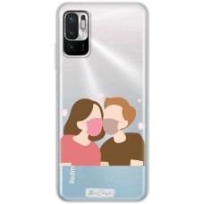 Чохол для Xiaomi Redmi Note 10 5G / Poco M3 Pro Mixcase для закоханих 12