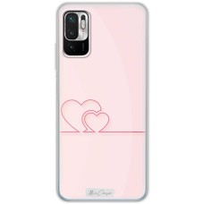 Чохол для Xiaomi Redmi Note 10 5G / Poco M3 Pro Mixcase для закоханих 18