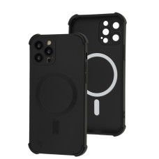 Чохол для iPhone 12 Pro WAVE Silk Touch WXD MagSafe black
