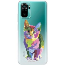 Чохол для Xiaomi Redmi Note 10 / 10s Mixcase тварини дизайн 32