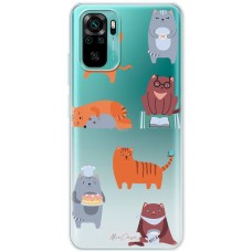 Чохол для Xiaomi Redmi Note 10 / 10s Mixcase тварини дизайн 36