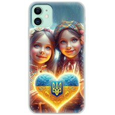 Чохол для iPhone 12 mini MixCase асорті дівчата