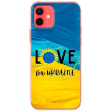 Чохол для iPhone 12 mini MixCase патріотичні love Ukraine