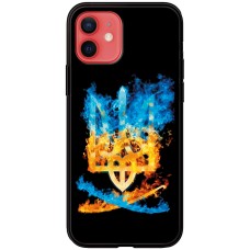 Чохол для iPhone 12 mini MixCase патріотичні герб та шабля
