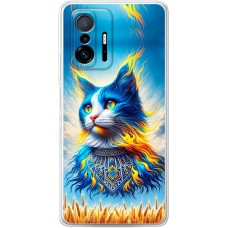 Чохол для Xiaomi 11T / 11T Pro MixCase патріотичні кіт