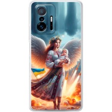 Чохол для Xiaomi 11T / 11T Pro MixCase патріотичні Ангел з немовлям