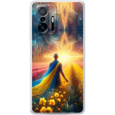 Чохол для Xiaomi 11T / 11T Pro MixCase патріотичні поле тюльпанів