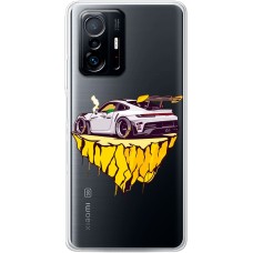 Чохол для Xiaomi 11T / 11T Pro MixCase машини white car