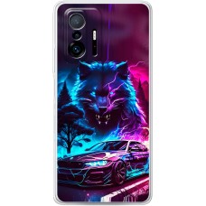 Чохол для Xiaomi 11T / 11T Pro MixCase машини неонова bmw