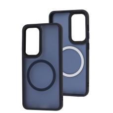 Чохол для Samsung Galaxy S24 WAVE Matte Insane MagSafe midnight blue