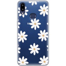 Чохол для Samsung Galaxy A10s (A107) Mixcase квіти патерн ромашок