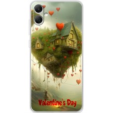 Чехол для Samsung Galaxy A05 (A055) Mixcase для закоханих air house