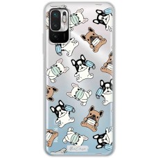 Чохол для Xiaomi Redmi Note 10 5G / Poco M3 Pro Mixcase собачки дизайн 4
