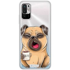 Чохол для Xiaomi Redmi Note 10 5G / Poco M3 Pro Mixcase собачки дизайн 9