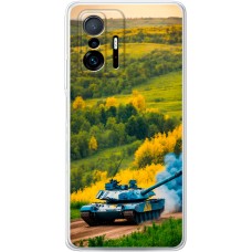 Чохол для Xiaomi 11T / 11T Pro MixCase патріотичні бойовий танк