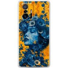 Чохол для Xiaomi 11T / 11T Pro MixCase патріотичні жіноча блакить