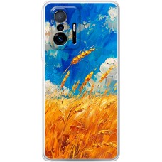 Чохол для Xiaomi 11T / 11T Pro MixCase патріотичні Хліб України фарбою