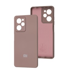 Чохол для Xiaomi  Poco X5 Pro Silicone Full camera pink sand