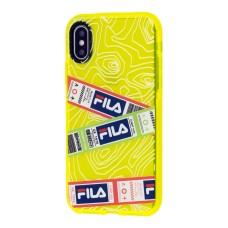 Чохол для iPhone Xs Max Neon print ticket