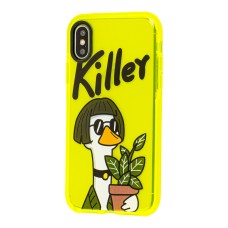 Чохол для iPhone Xs Max Neon print Killey