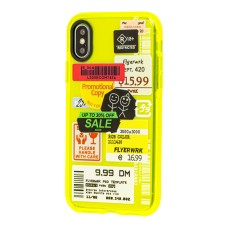 Чохол для iPhone Xs Max Neon print reklama