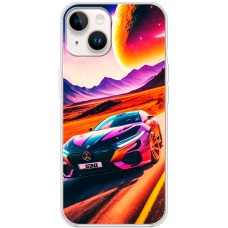 Чохол для iPhone 15 MixCase машини в горах