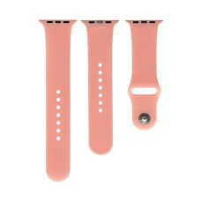 Ремінець для Apple Watch 42-44mm Band Silikone Two - Piece flamingo