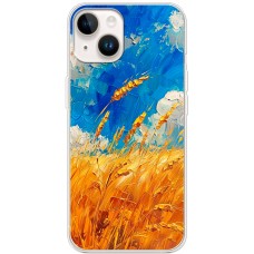 Чохол для iPhone 14 MixCase патріотичні Хліб України фарбою