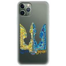 Чохол для iPhone 11 Pro Max MixCase патріотичні герб із колосками