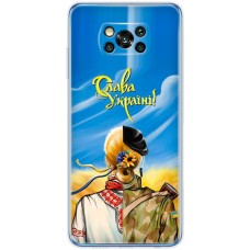 Чохол для Xiaomi Poco X3 / X3 Pro MixCase патріотичні Слава Україні