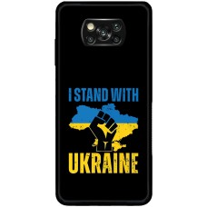 Чохол для Xiaomi Poco X3 / X3 Pro MixCase патріотичний "I stand with Ukraine"