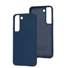 Чохол для Samsung Galaxy S22 (S901) Wave colorful blue
