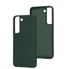 Чохол для Samsung Galaxy S22 (S901) Wave colorful forest green