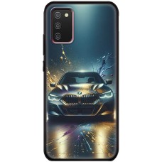Чохол для Samsung Galaxy A02s (A025) MixCase машини неон bmw