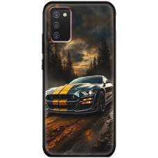 Чохол для Samsung Galaxy A02s (A025) MixCase машини неон Ford Mustang