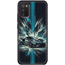 Чохол для Samsung Galaxy A02s (A025) MixCase машини неон вибуховий