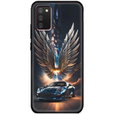 Чохол для Samsung Galaxy A02s (A025) MixCase машини неон крила