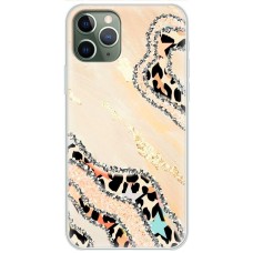 Чохол для iPhone 11 Pro Max MixCase Леопард кристал