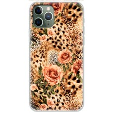 Чохол для iPhone 11 Pro Max MixCase Леопард троянди
