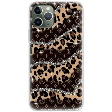 Чохол для iPhone 11 Pro Max MixCase Леопард Louis Vuitton