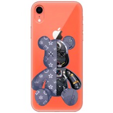 Чохол для iPhone Xr MixCase робот ведмедик