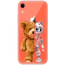 Чохол для iPhone Xr MixCase робот ведмідь
