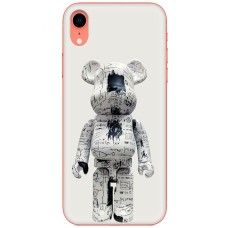 Чохол для iPhone Xr MixCase робот білий розпис