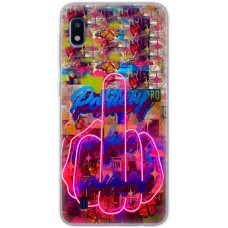 Чохол для Samsung Galaxy A10 (A105) MixCase графіті pink hand