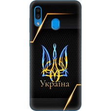 Чохол для Samsung Galaxy A20 / A30 MixCase патріотичні Герб Україна