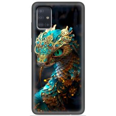 Чохол для Samsung Galaxy M31s (M317) MixCase Новий рік 2025 змія в прикрасах