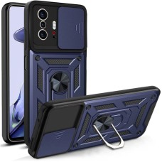 Чохол для Xiaomi 11T Serge Ring Armor ударостійкий синій